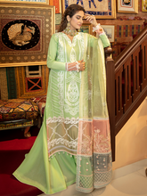 Load image into Gallery viewer, Bin ilyas ‐ Mor Mahal Ki Raniyan Unstitched Luxury Suit - MMR 004A