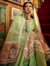 Load image into Gallery viewer, Bin ilyas ‐ Mor Mahal Ki Raniyan Unstitched Luxury Suit - MMR 004A