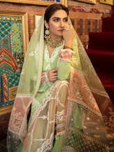 Load image into Gallery viewer, Bin ilyas ‐ Mor Mahal Ki Raniyan Unstitched Luxury Suit - MMR 004A
