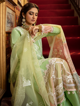 Load image into Gallery viewer, Bin ilyas ‐ Mor Mahal Ki Raniyan Unstitched Luxury Suit - MMR 004A