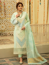 Load image into Gallery viewer, Bin ilyas ‐ Mor Mahal Ki Raniyan Unstitched Luxury Suit - MMR 005B