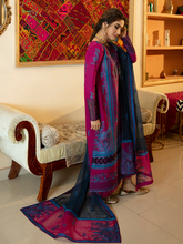 Load image into Gallery viewer, Bin ilyas ‐ Mor Mahal Ki Raniyan Unstitched Luxury Suit - MMR 006A