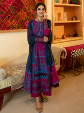 Load image into Gallery viewer, Bin ilyas ‐ Mor Mahal Ki Raniyan Unstitched Luxury Suit - MMR 006A