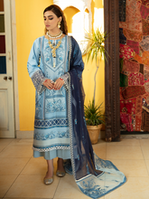 Load image into Gallery viewer, Bin ilyas ‐ Mor Mahal Ki Raniyan Unstitched Luxury Suit - MMR 006B
