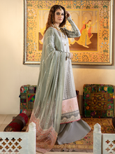 Load image into Gallery viewer, Bin ilyas ‐ Mor Mahal Ki Raniyan Unstitched Luxury Suit - MMR 007A