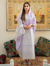 Load image into Gallery viewer, Bin ilyas ‐ Mor Mahal Ki Raniyan Unstitched Luxury Suit - MMR 007B