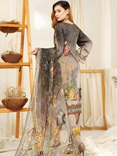 Load image into Gallery viewer, Cottel linen Fabric 3pc Unstitched Suit DH-02