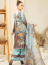 Load image into Gallery viewer, Cottel linen Fabric 3pc Unstitched Suit DH-03