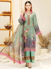 Load image into Gallery viewer, Cottel linen Fabric 3pc Unstitched Suit DH-05