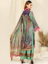 Load image into Gallery viewer, Cottel linen Fabric 3pc Unstitched Suit DH-05