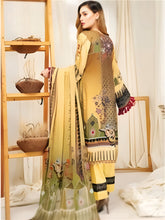 Load image into Gallery viewer, Cottel linen Fabric 3pc Unstitched Suit DH-08