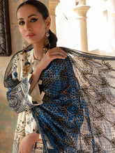 Load image into Gallery viewer, Salitex Faustina 3pc Unstitched Heavy Embroidered Luxury Lawn Suit WK-00989BUT
