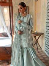 Load image into Gallery viewer, Salitex Faustina 3pc Unstitched Heavy Embroidered Luxury Lawn Suit WK-00990AUT