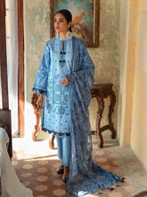 Load image into Gallery viewer, Salitex Faustina 3pc Unstitched Heavy Embroidered Luxury Lawn Suit WK-00990BUT