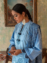 Load image into Gallery viewer, Salitex Faustina 3pc Unstitched Heavy Embroidered Luxury Lawn Suit WK-00990BUT