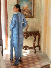 Load image into Gallery viewer, Salitex Faustina 3pc Unstitched Heavy Embroidered Luxury Lawn Suit WK-00990BUT