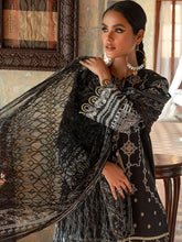 Load image into Gallery viewer, Salitex Faustina 3pc Unstitched Heavy Embroidered Luxury Lawn Suit WK-00991AUT
