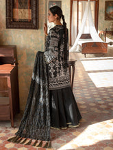 Load image into Gallery viewer, Salitex Faustina 3pc Unstitched Heavy Embroidered Luxury Lawn Suit WK-00991AUT