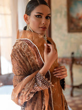 Load image into Gallery viewer, Salitex Faustina 3pc Unstitched Heavy Embroidered Luxury Lawn Suit WK-00991BUT