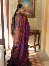 Load image into Gallery viewer, Salitex Faustina 3pc Unstitched Heavy Embroidered Luxury Lawn Suit WK-00992AUT