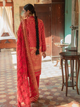 Load image into Gallery viewer, Salitex Faustina 3pc Unstitched Heavy Embroidered Luxury Lawn Suit WK-00992BUT