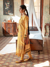 Load image into Gallery viewer, Salitex Faustina 3pc Unstitched Heavy Embroidered Luxury Lawn Suit WK-00993AUT