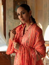 Load image into Gallery viewer, Salitex Faustina 3pc Unstitched Heavy Embroidered Luxury Lawn Suit WK-00993BUT