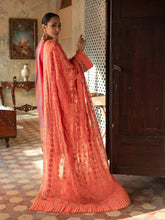 Load image into Gallery viewer, Salitex Faustina 3pc Unstitched Heavy Embroidered Luxury Lawn Suit WK-00993BUT