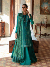 Load image into Gallery viewer, Salitex Faustina 3pc Unstitched Heavy Embroidered Luxury Lawn Suit WK-00994AUT
