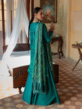 Load image into Gallery viewer, Salitex Faustina 3pc Unstitched Heavy Embroidered Luxury Lawn Suit WK-00994AUT