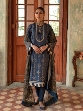 Load image into Gallery viewer, Salitex Faustina 3pc Unstitched Heavy Embroidered Luxury Lawn Suit WK-00994BUT
