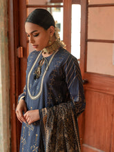Load image into Gallery viewer, Salitex Faustina 3pc Unstitched Heavy Embroidered Luxury Lawn Suit WK-00994BUT