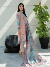 Load image into Gallery viewer, Florent Everyday Wear 3pc Unstitched Digital Printed Lawn Suit FL-P1A