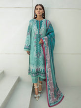 Load image into Gallery viewer, Florent Everyday Wear 3pc Unstitched Digital Printed Lawn Suit FL-P1B