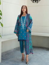 Load image into Gallery viewer, Florent Everyday Wear 3pc Unstitched Digital Printed Lawn Suit FL-P5A