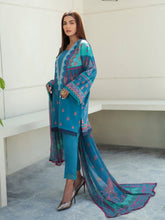 Load image into Gallery viewer, Florent Everyday Wear 3pc Unstitched Digital Printed Lawn Suit FL-P5A