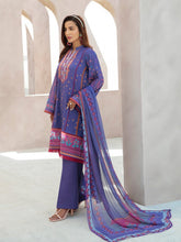 Load image into Gallery viewer, Florent Everyday Wear 3pc Unstitched Digital Printed Lawn Suit FL-P6A