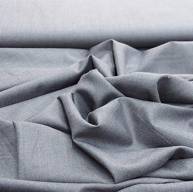 Wash & Wear 4 meters Suiting Gray Colour - Tawakkal - UMESHA