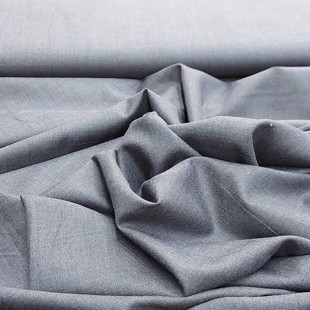 Wash & Wear 4 meters Suiting Gray Colour - Tawakkal - UMESHA