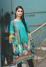 Load image into Gallery viewer, Unstitched Digital Printed Lawn Kurti