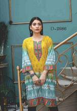 Load image into Gallery viewer, Unstitched Digital Printed Lawn Kurti