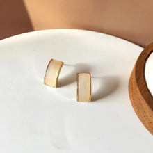 Load image into Gallery viewer, 925 Silver C-Type Earrings