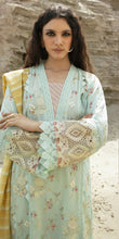 Load image into Gallery viewer, Qline 3pc Unstitched Luxury Lawn Suiting Code: EE 09