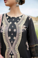 Load image into Gallery viewer, Qline 3pc Unstitched Luxury Lawn Suiting Code: EE 08