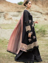 Load image into Gallery viewer, Qline 3pc Unstitched Luxury Lawn Suiting Code: EE 08