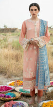 Load image into Gallery viewer, Qline 3pc Unstitched Luxury Lawn Suiting Code: EE 05