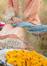 Load image into Gallery viewer, Qline 3pc Unstitched Luxury Lawn Suiting Code: EE 05