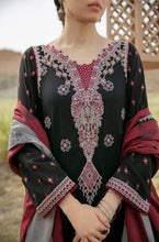 Load image into Gallery viewer, Qline 3pc Unstitched Luxury Lawn Suiting Code: EE 02