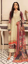 Load image into Gallery viewer, Vintage 3 pc Unstitched Chikankari Embroidered Digital Printed Lawn Suit JR-1003