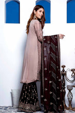 Load image into Gallery viewer, PARIGUL Luxury Embroidered 3pc Unstitched Chiffon Suiting